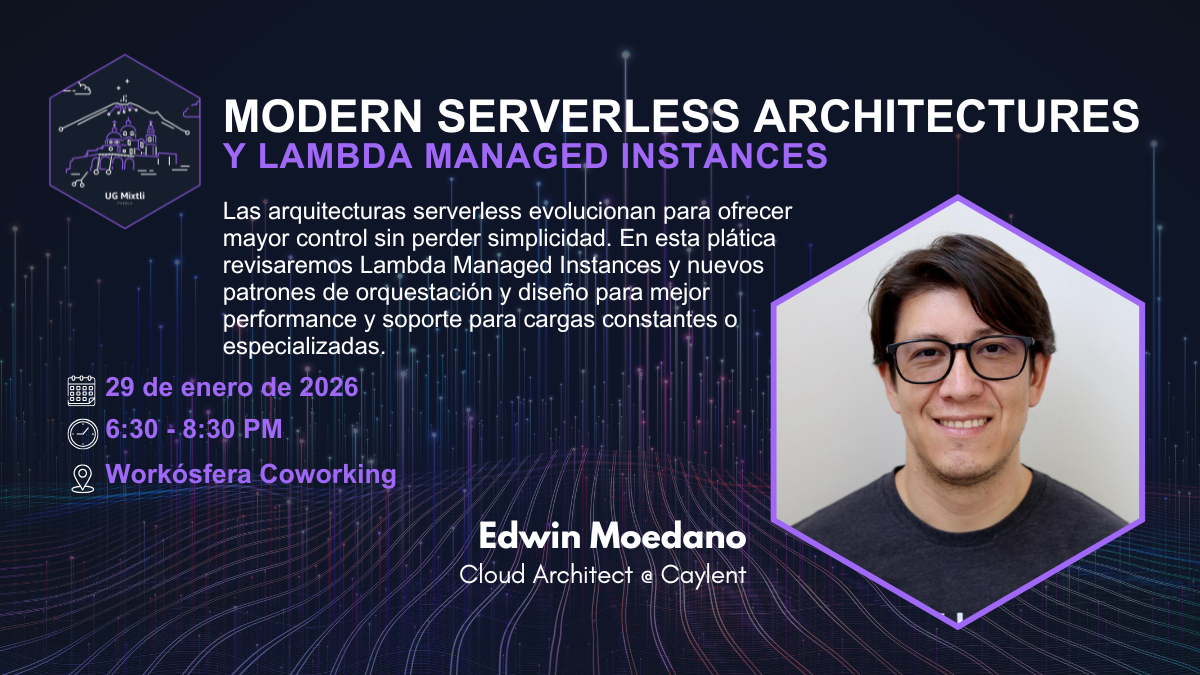 Banner: Modern Serverless Architectures y Lambda Managed Instances